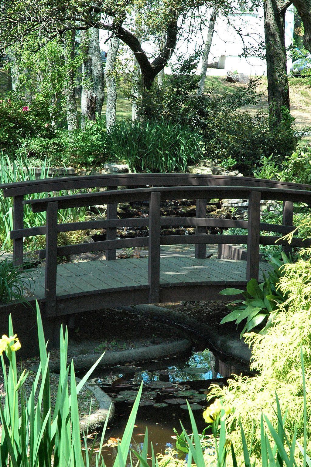 Meditation garden at Edgar Cayce’s Association for Research and Enlightenment