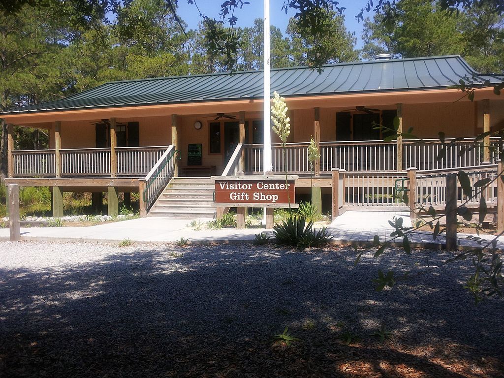 Visitor center of False Cape State Park