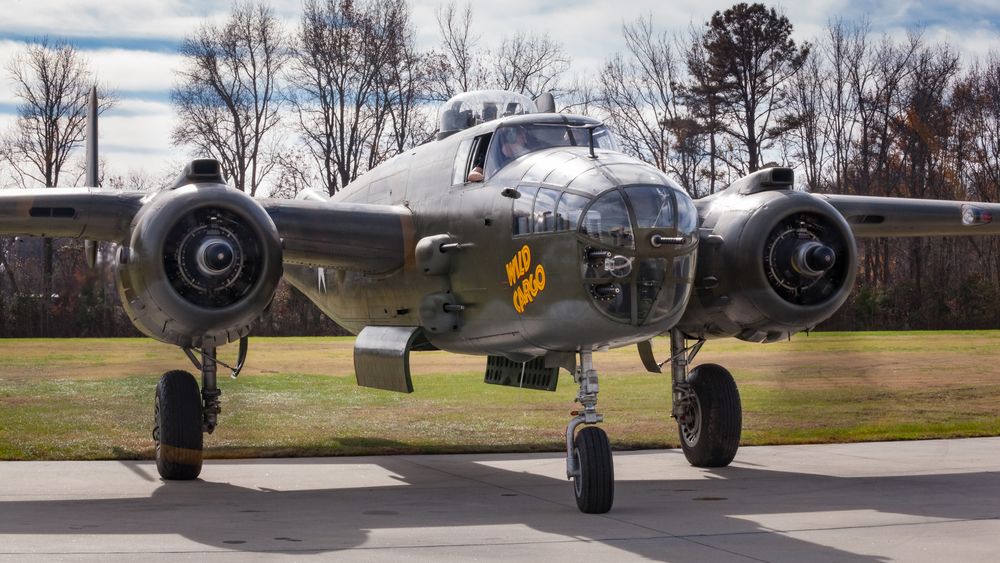 Wild cargo plane at the Military Aviation Museum