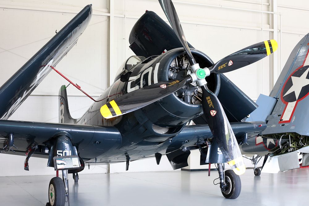 Fighter aircraft in the Military Aviation Museum