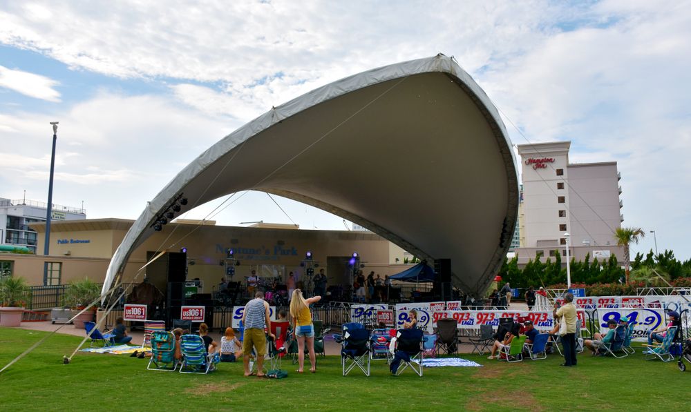 Musical performance at Neptune’s Park