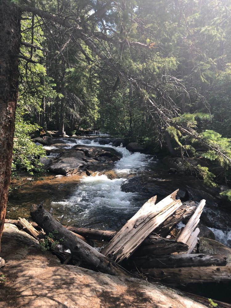 A river at Piney River Ranch