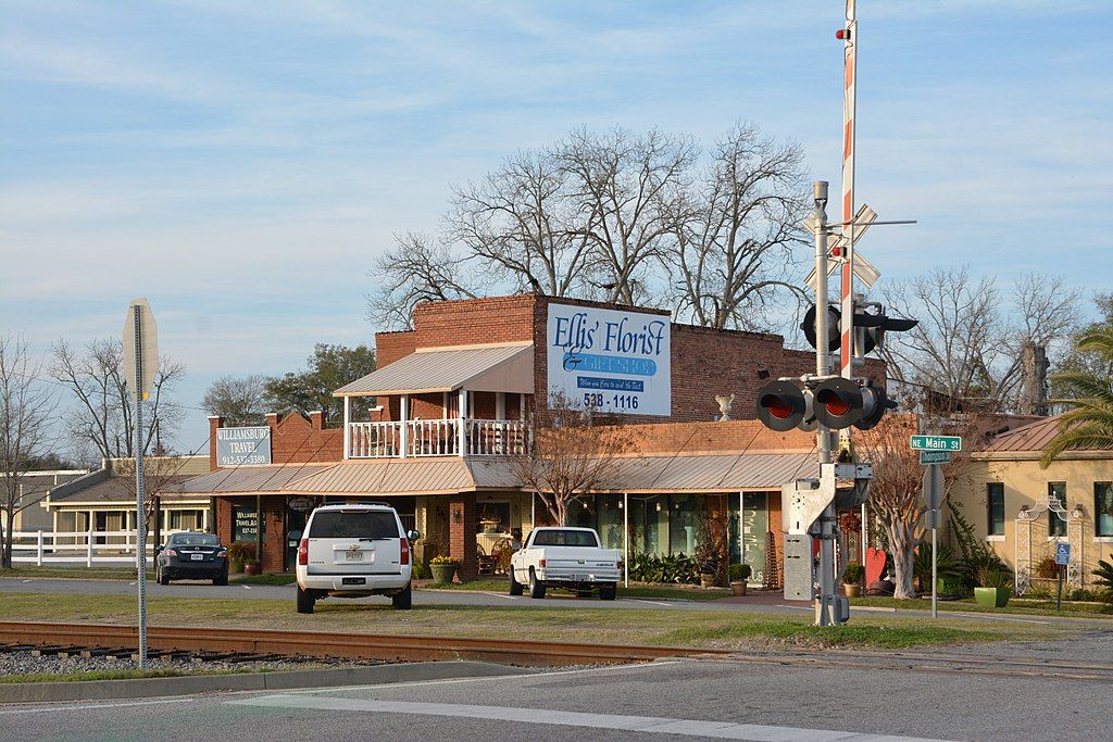 Shops along Downtown Vidalia Historic District