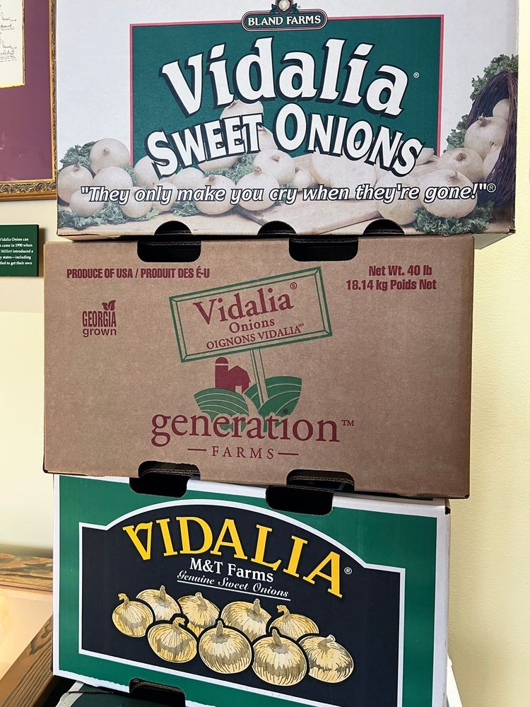 Signage of Vidalia Onion Museum