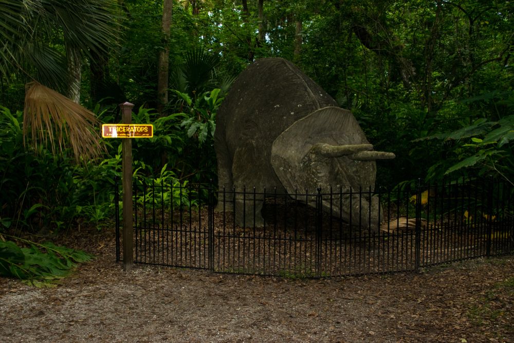 View of Dunlawton Sugar Mill Gardens