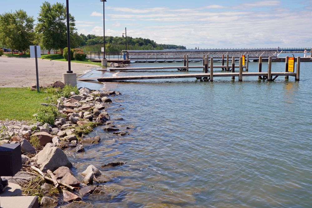 View of Port Austin Marina