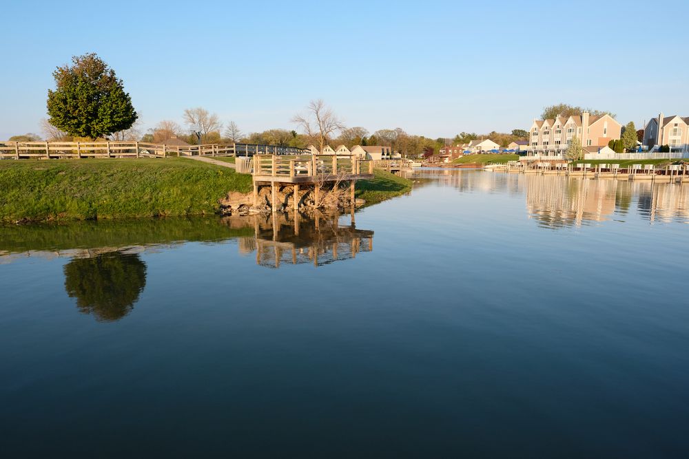 View of Port Austin Marina