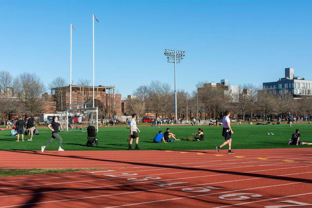 Running track of McCarren Park