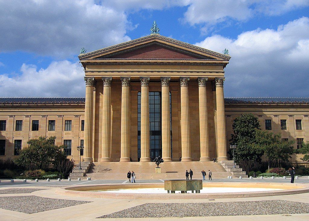 Exterior of Philadelphia Museum of Art