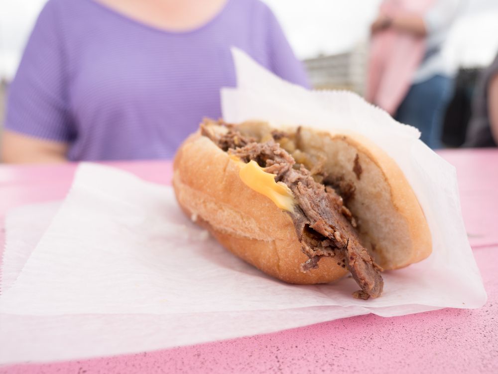 A tasty-looking Philly Cheesesteak