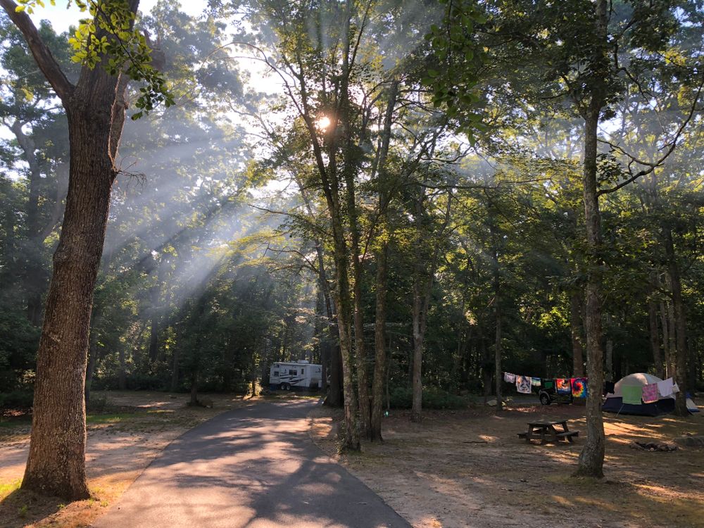 Campground of Burlingame State Park