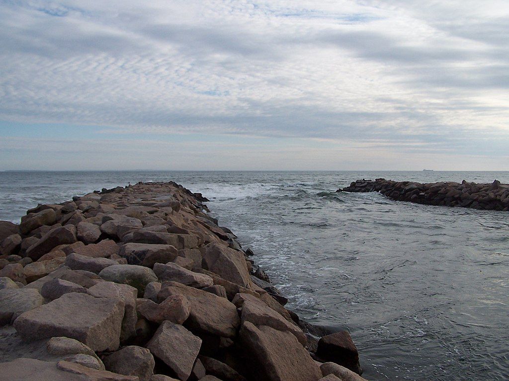 Jetty at Charlestown Breachway
