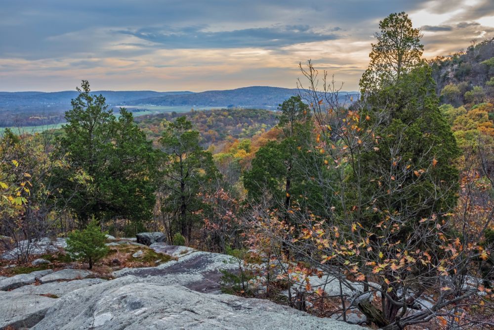 Scenic view from Jenny Jump State Forest