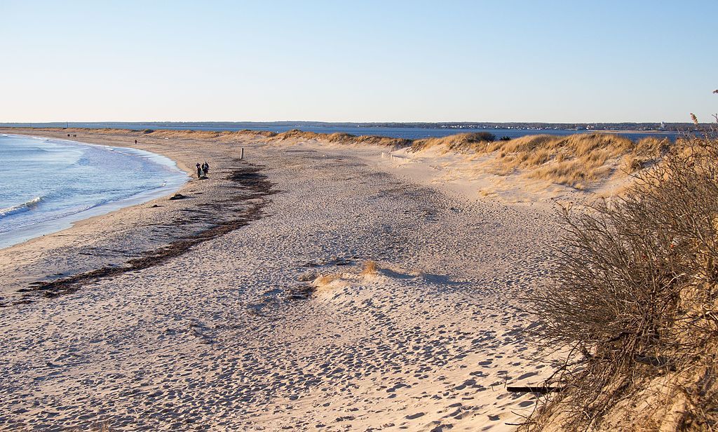 Beach at Napatree Point Conservation Area
