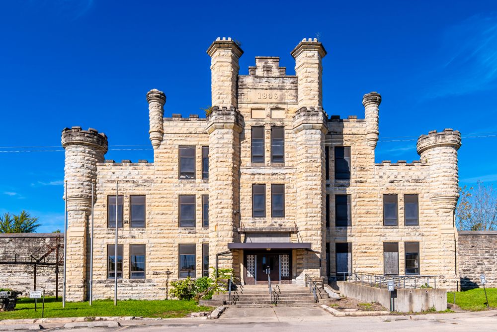 Exterior of the Old Joliet Prison