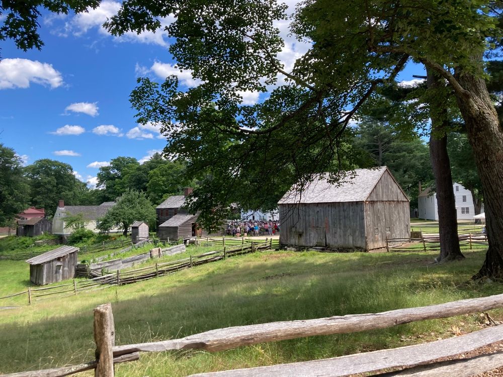 The grounds of Old Sturbridge Village