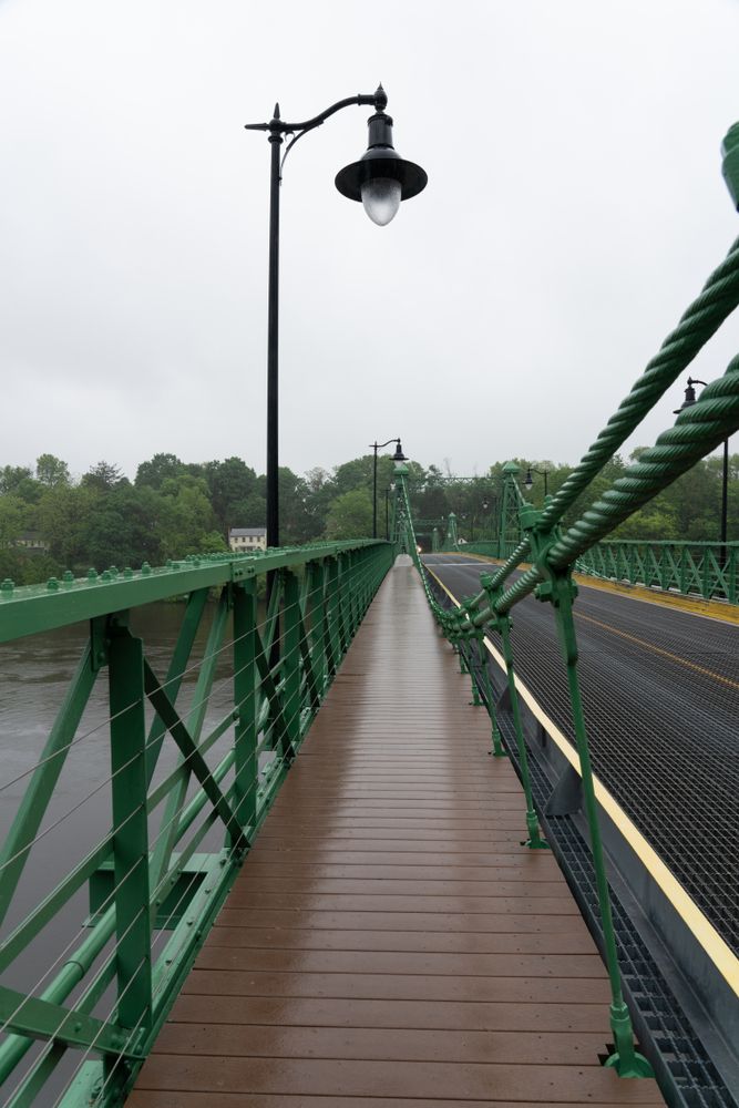 Walkway of Riegelsville Bridge
