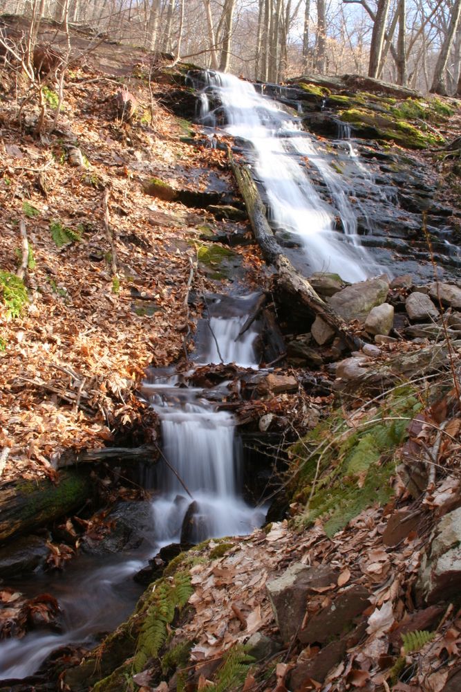 Watefall at Worthington State Forest