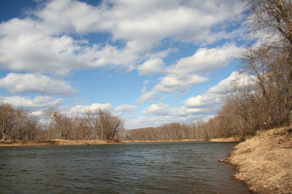 River at Worthington State Forest