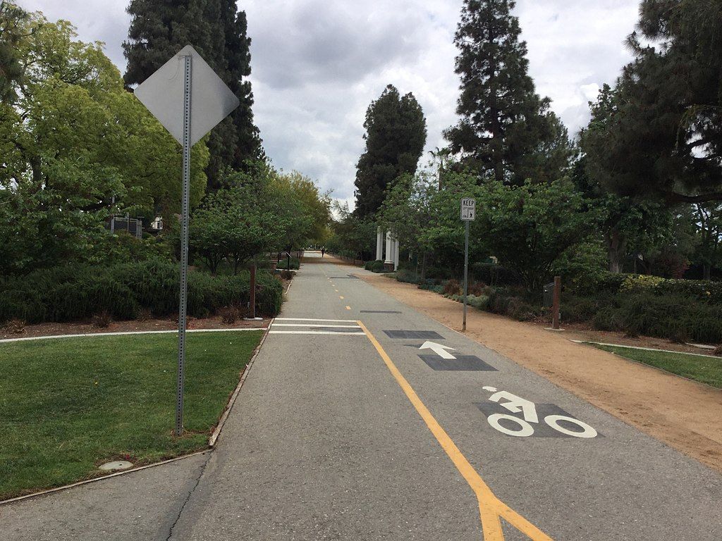 Daytime view of Whittier Greenway Trail
