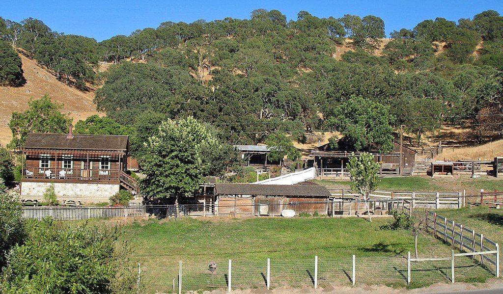 Daytime view of the Old Borges Ranch
