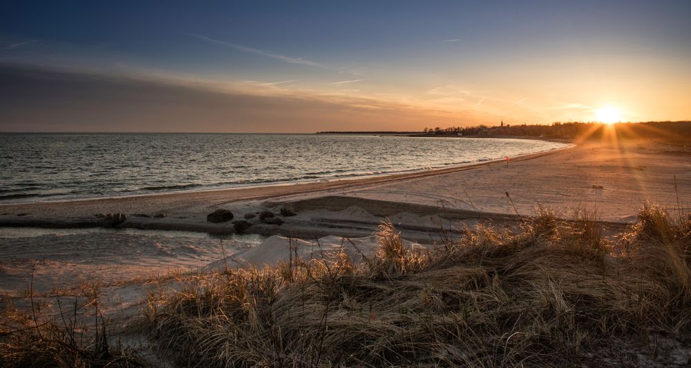 Sunset at Waterford Beach Park