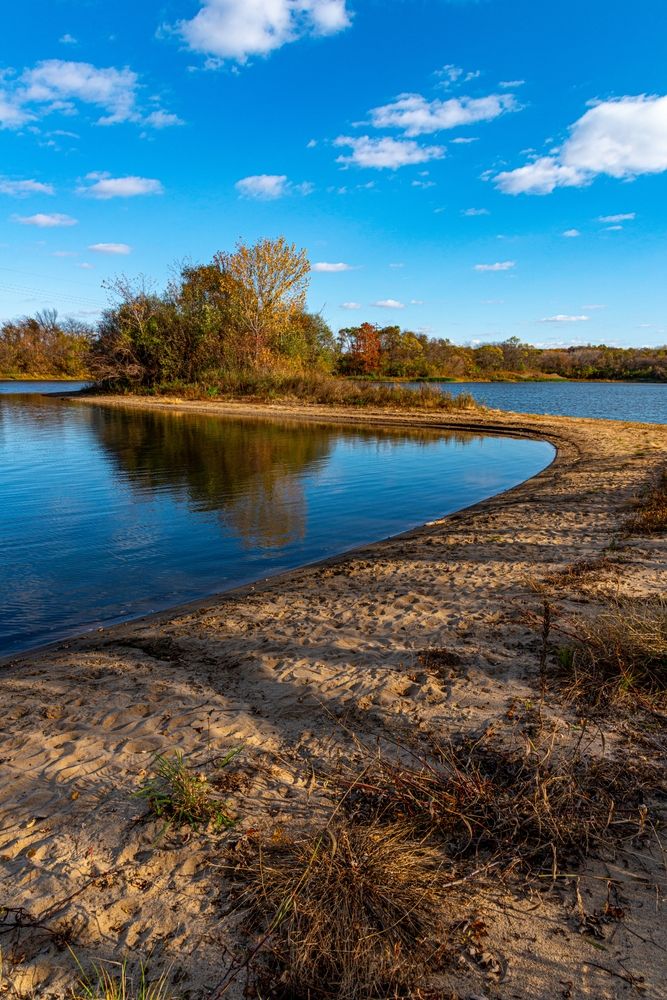 Sandy trail at Raccoon River Park