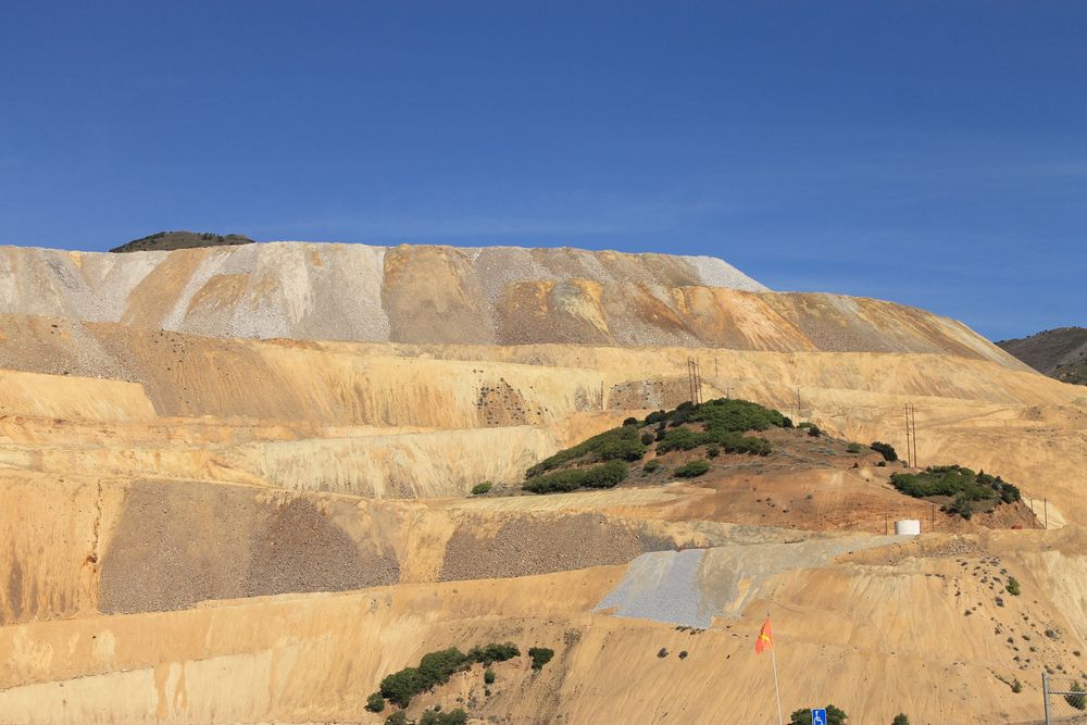 Sunny day at Bingham Canyon Mine
