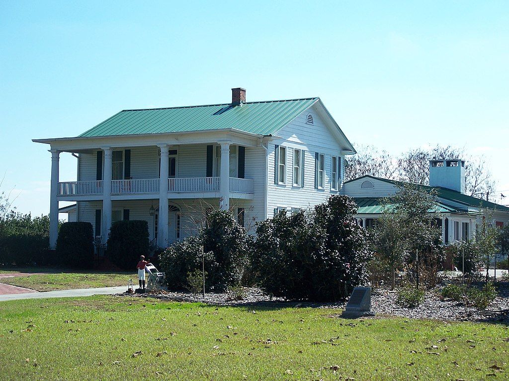 Exterior of the Albert Carlton Estate