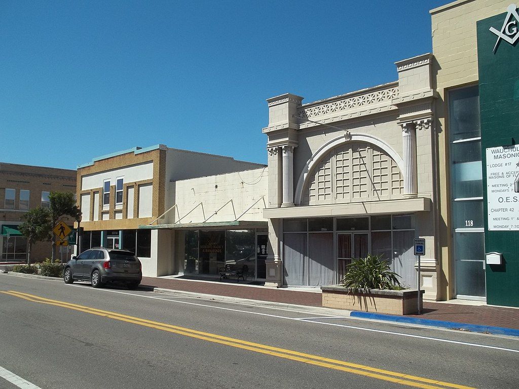 Buildings along the Historic Downtown Wauchula
