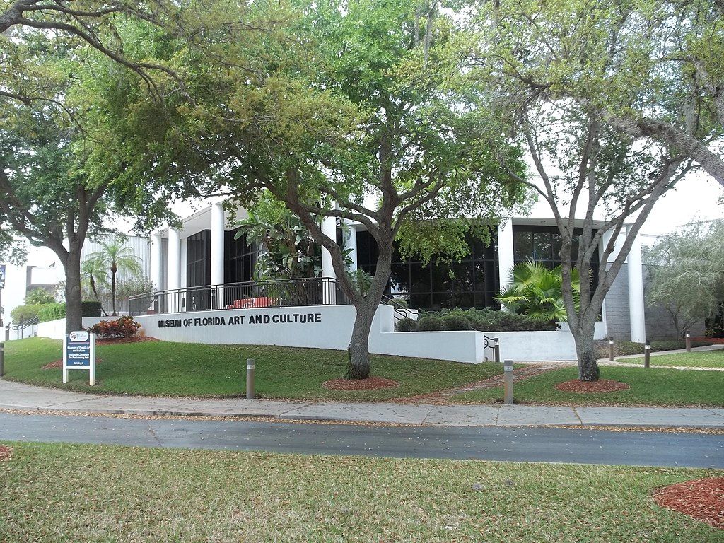 Exterior of the Museum of Florida Art and Culture