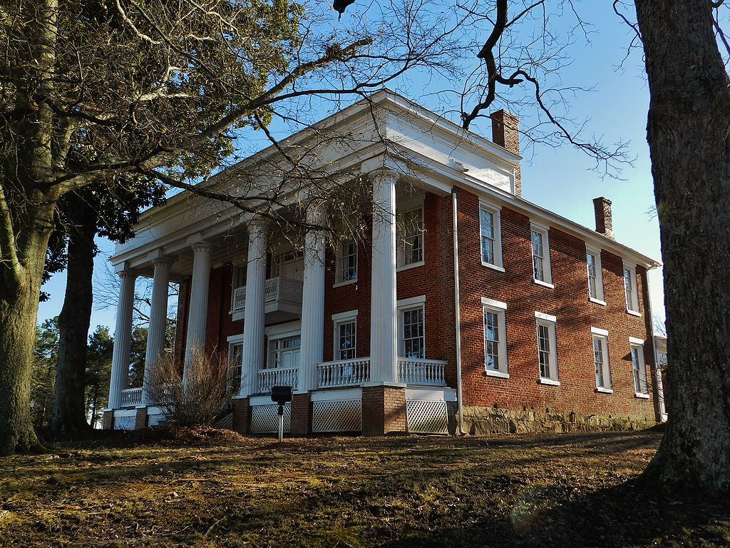 Exterior of the Callaway Plantation house