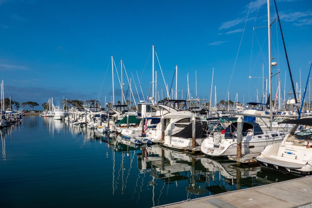 View of Dana Point Harbor