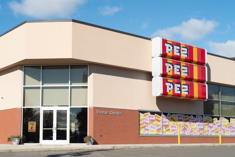 Exterior of the PEZ Visitor Center
