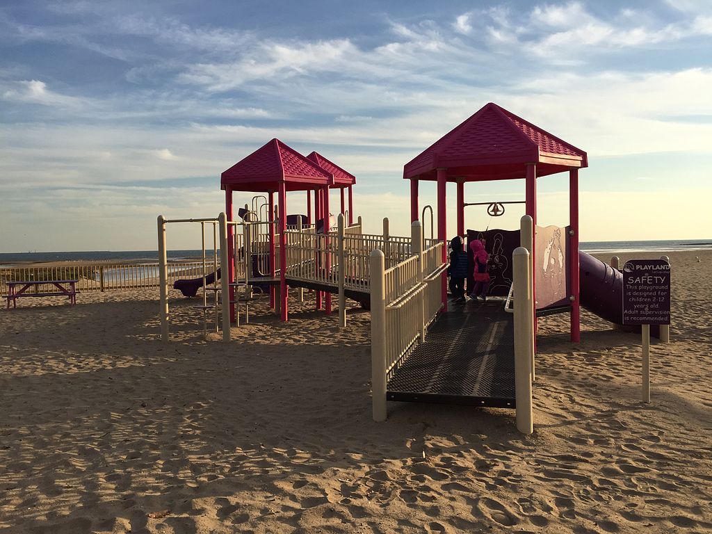 Charlotte Bacon Playground at Sea Bluff Beach