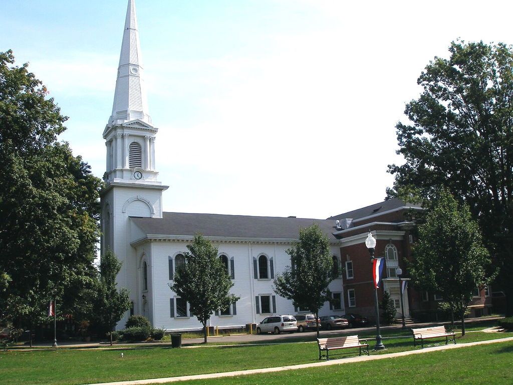 Congregational church at West Haven Green Historic District