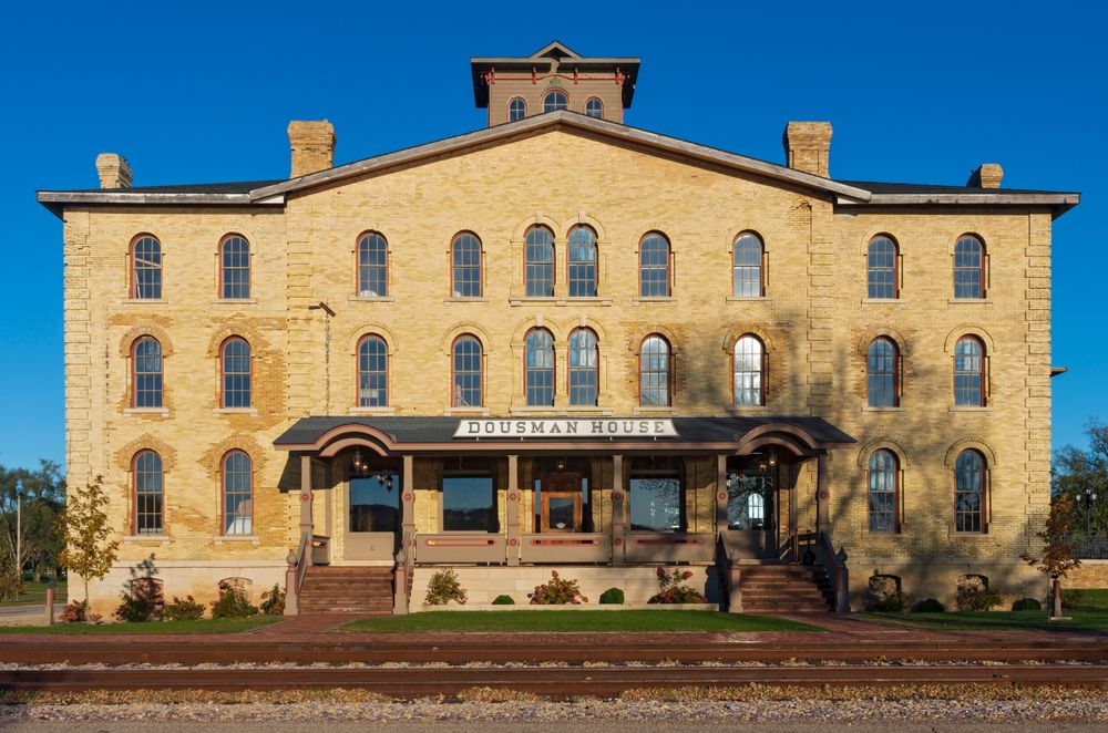 Exterior of the Historic Dousman Hotel