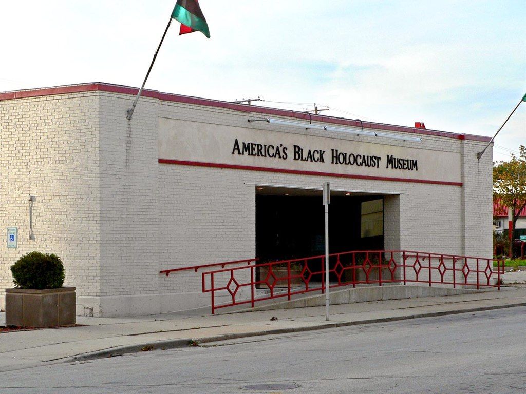 Entrance to America's Black Holocaust Museum
