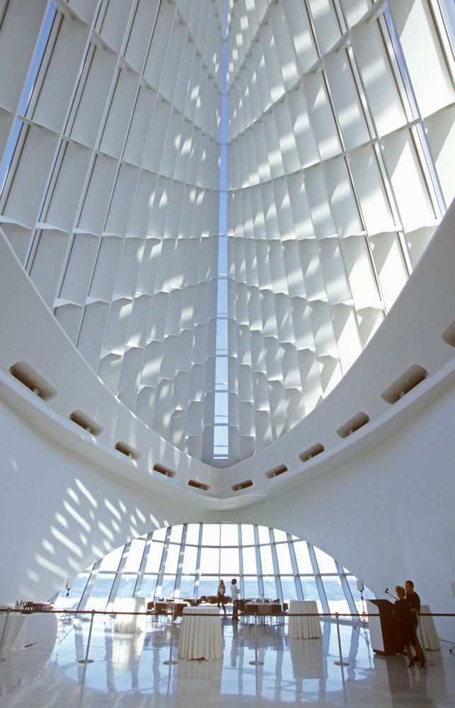 Interior of Milwaukee Art Museum