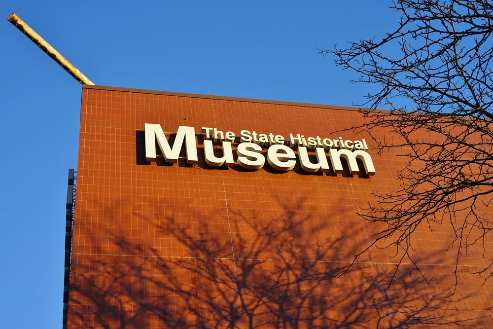 Building sign of Wisconsin Historical Museum