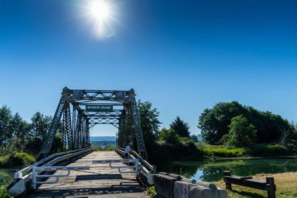  Bridge to Spencer Island 