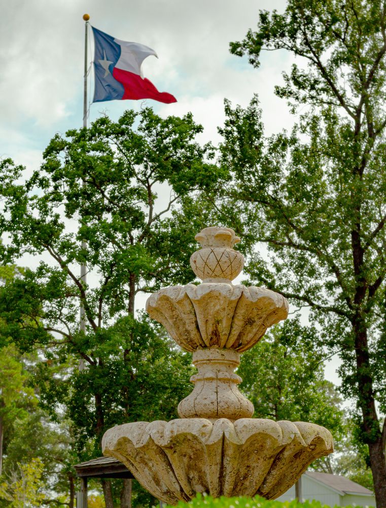 A water fountain in Heritage Museum of Montgomery County