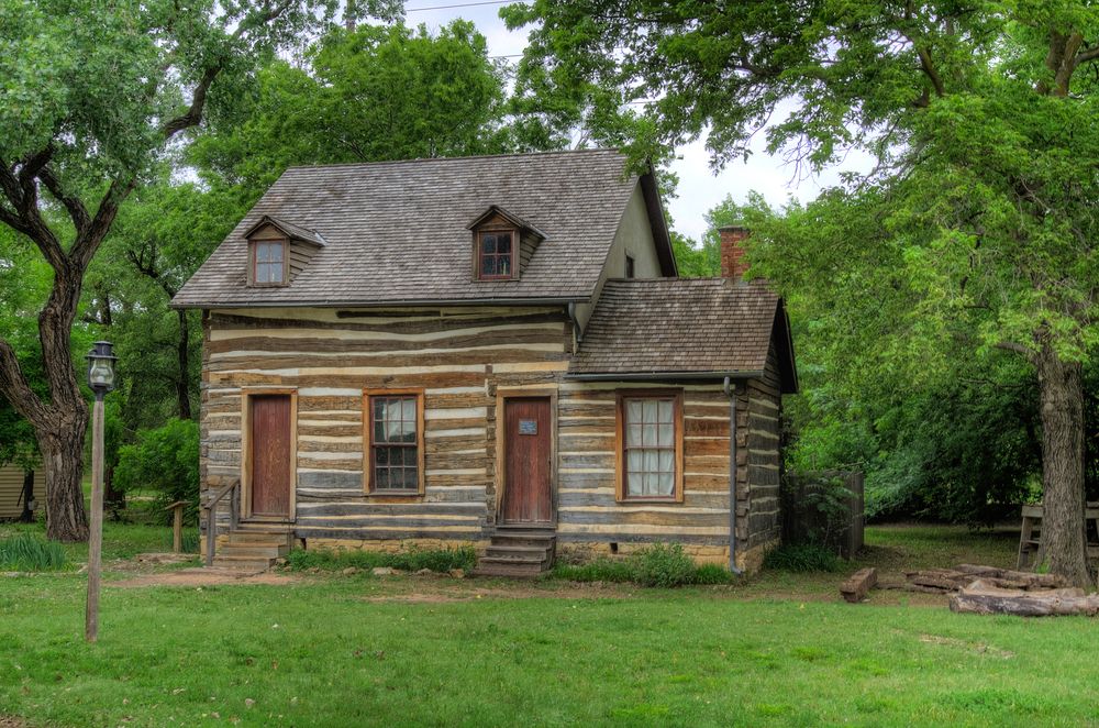 Munger house at Old Cowtown Museum