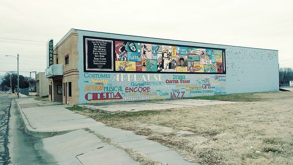 A mural at Dunbar Theatre