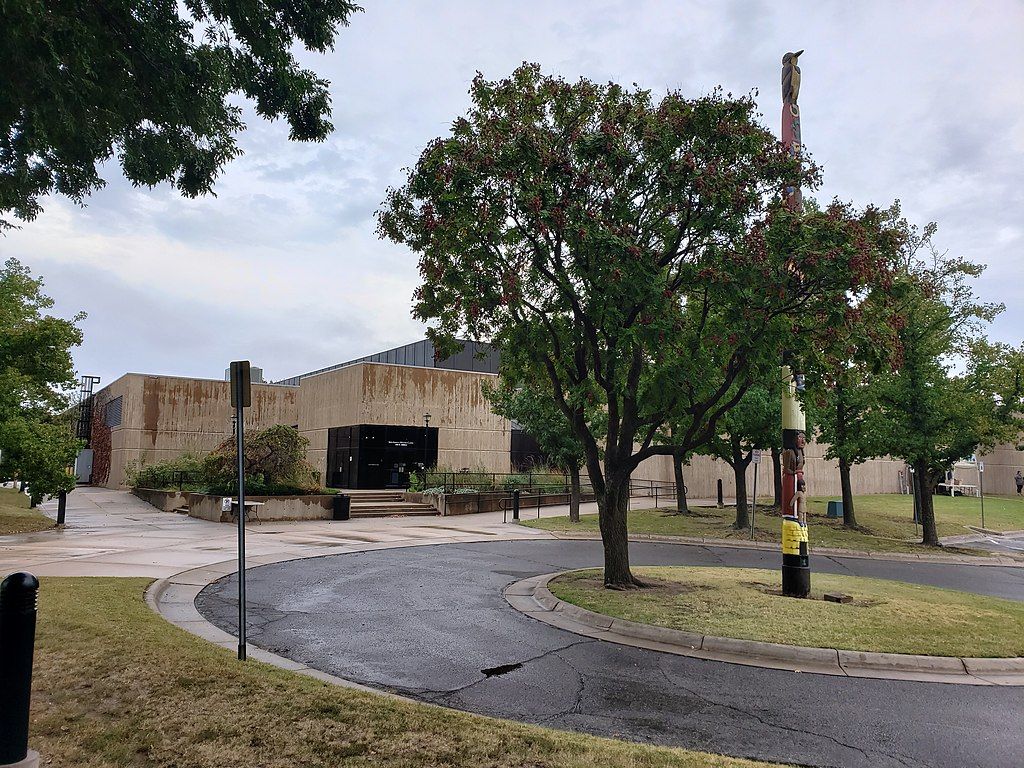 Exterior of the Mid-America All-Indian Museum