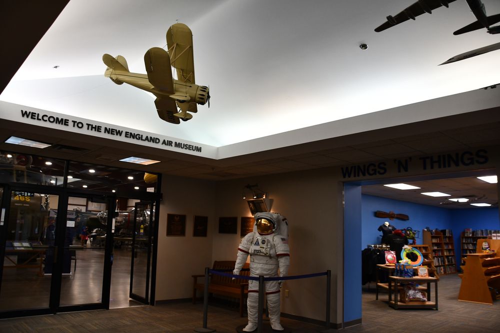 Interior of New England Air Museum