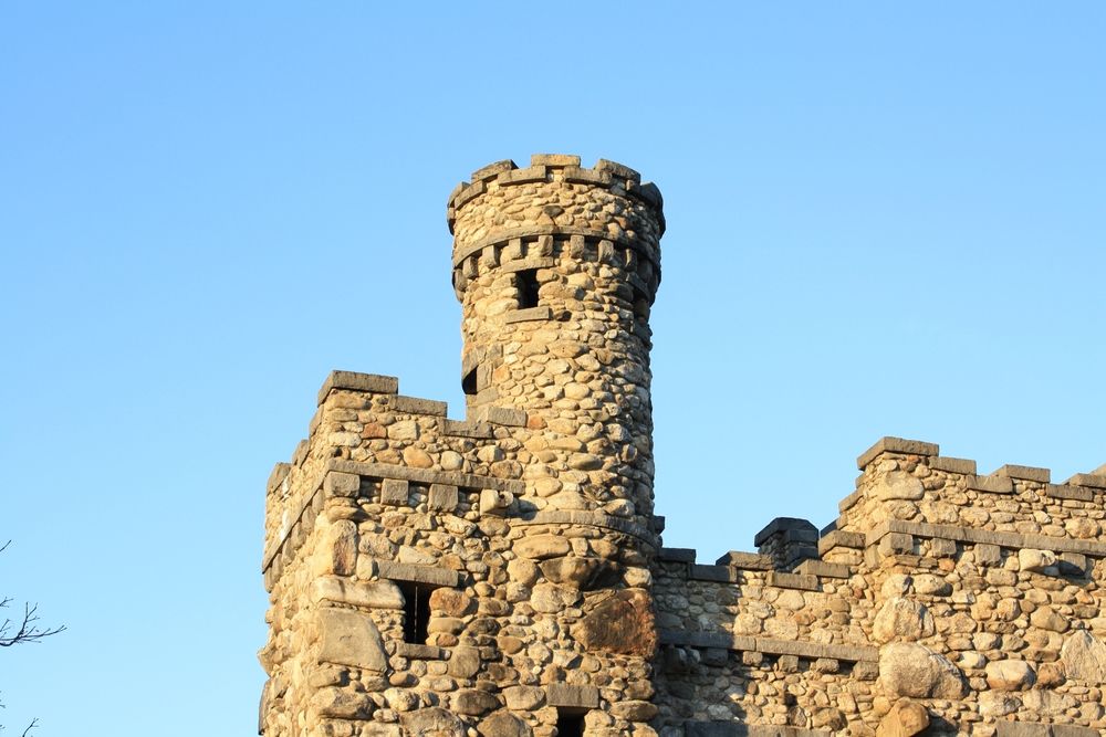 The top of Bancroft Tower