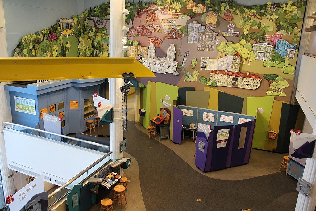 City Science display in EcoTarium