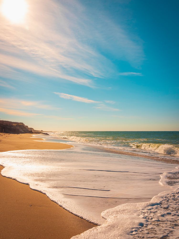 Scenic view of Marconi Beach
