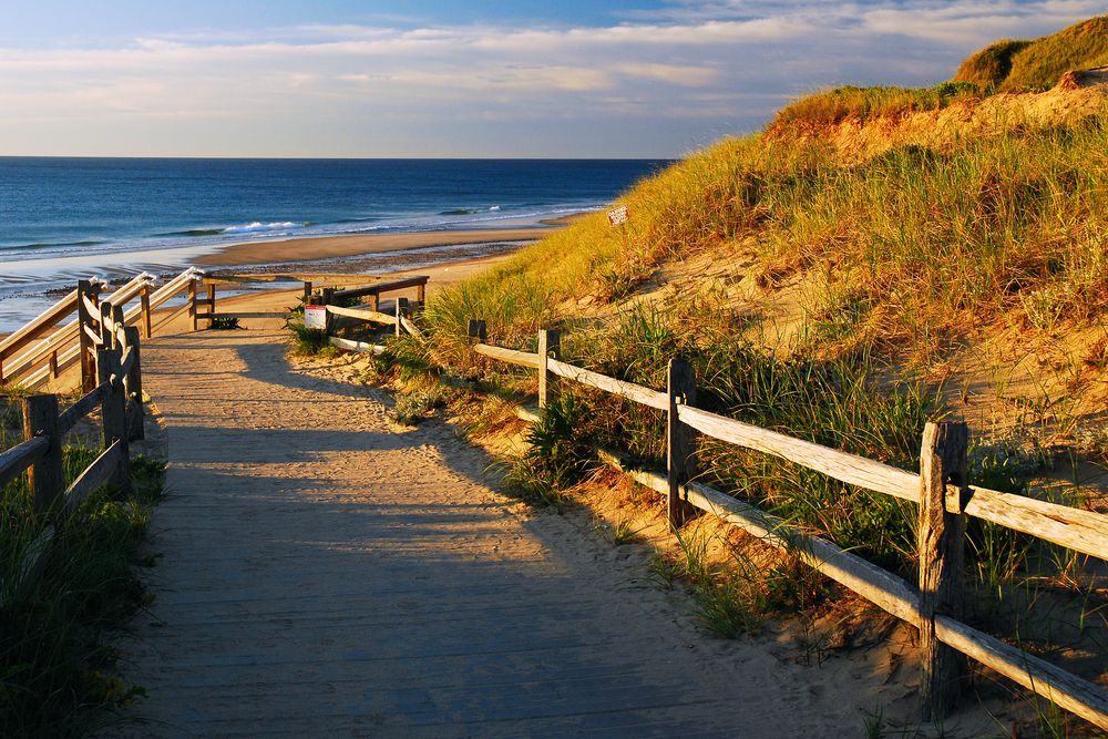 Sand trail at Marconi Beach